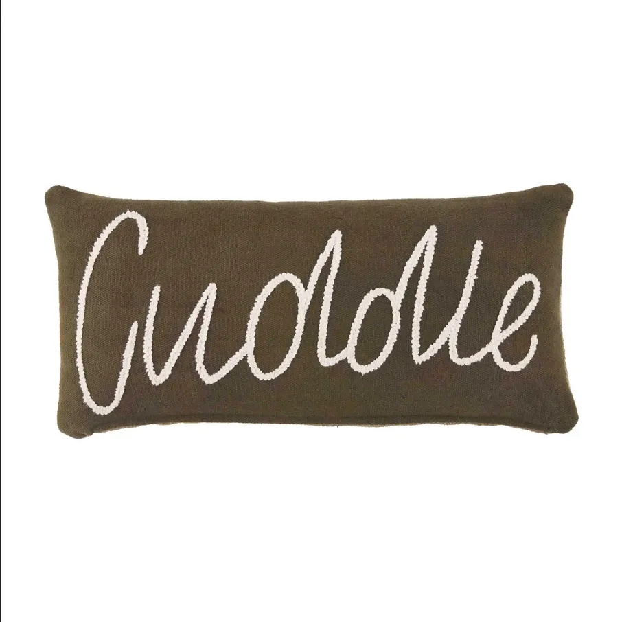 Mudpie Cuddle or Oh Hello Dhurrie Cotton Throw Pillows