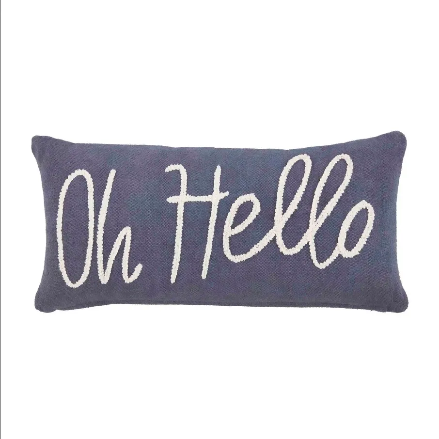 Mudpie Cuddle or Oh Hello Dhurrie Cotton Throw Pillows