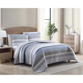 Nautica Galewood Beige Full/queen Quilt-Sham Set Multi