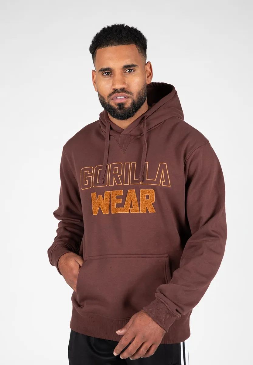 Nevada Hoodie - Brown - L Gorilla Wear