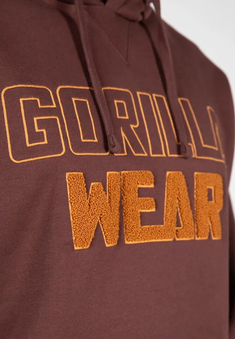 Nevada Hoodie - Brown - L Gorilla Wear