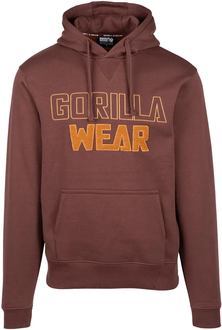 Nevada Hoodie - Brown - L Gorilla Wear