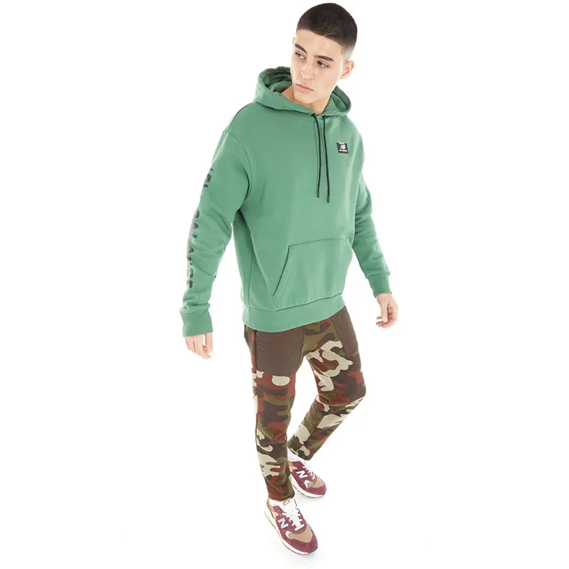 New Balance Mens All Terrain Hoodie Jade