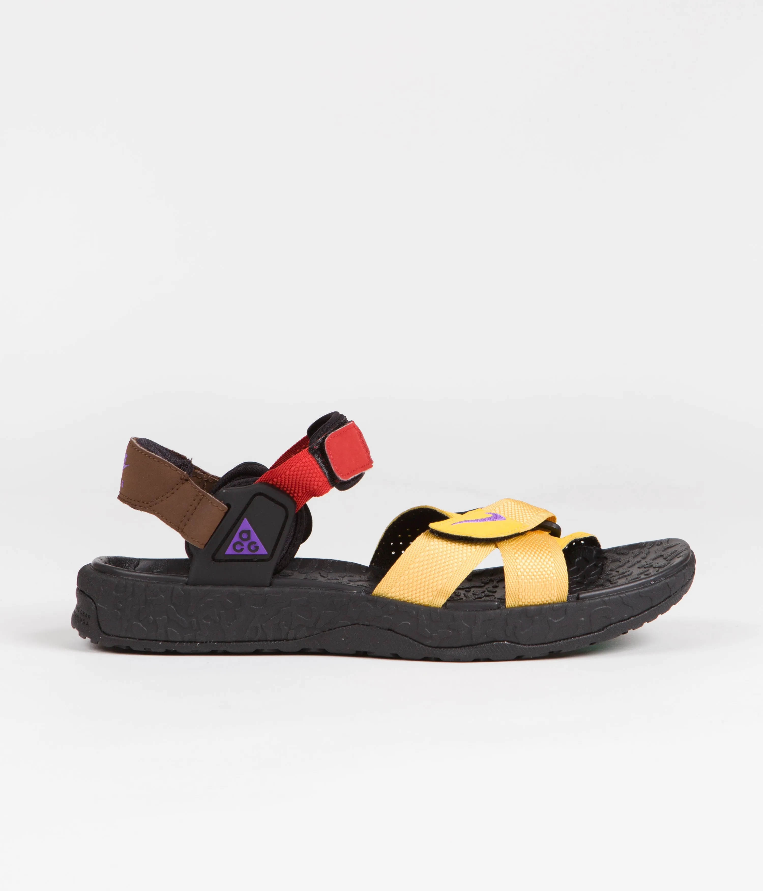 Nike ACG Air Deschutz+ Sandals - Solar Flare / Action Grape - Cinnabar