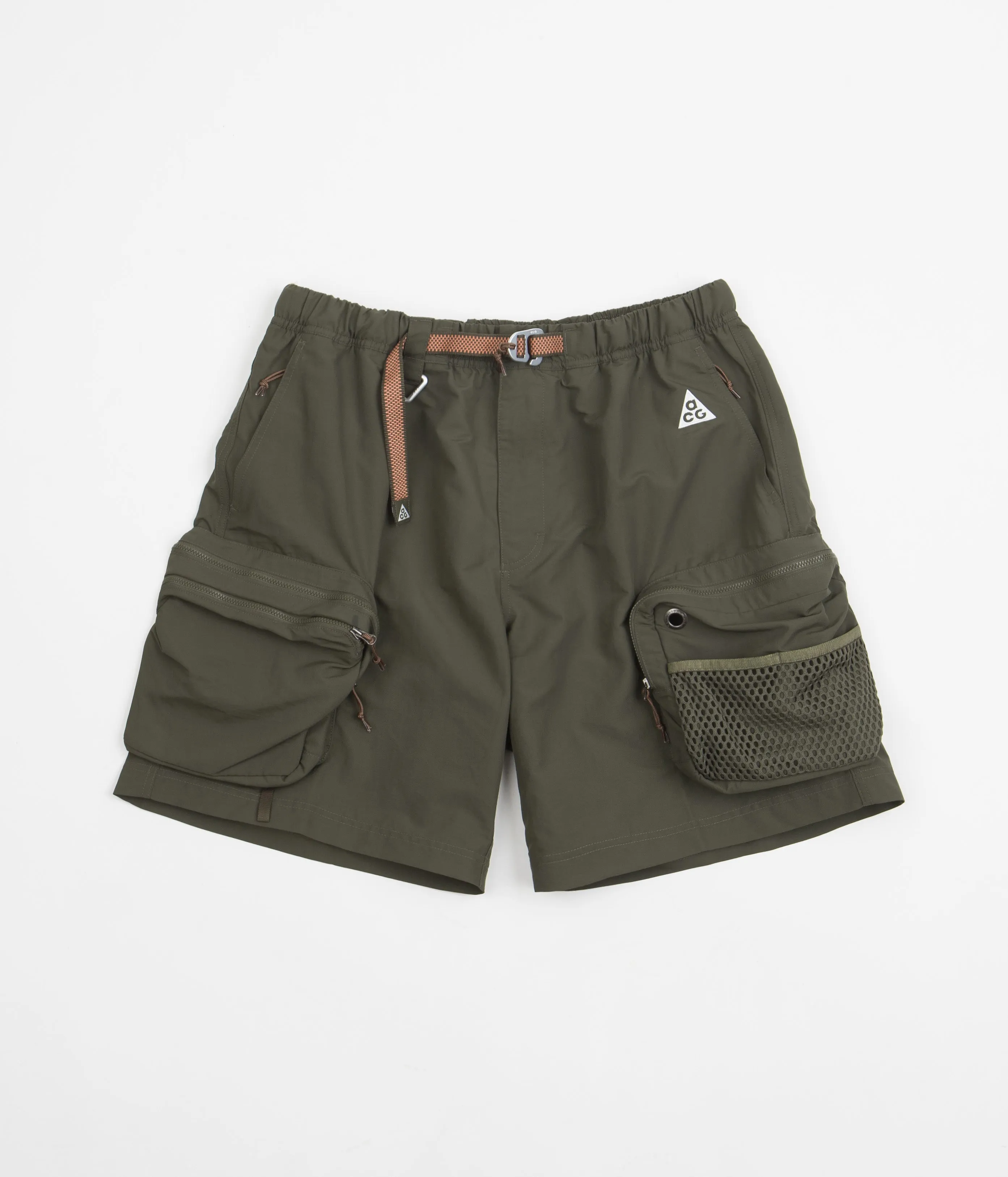 Nike ACG Snowgrass Cargo Shorts - Cargo Khaki / Black / Summit White