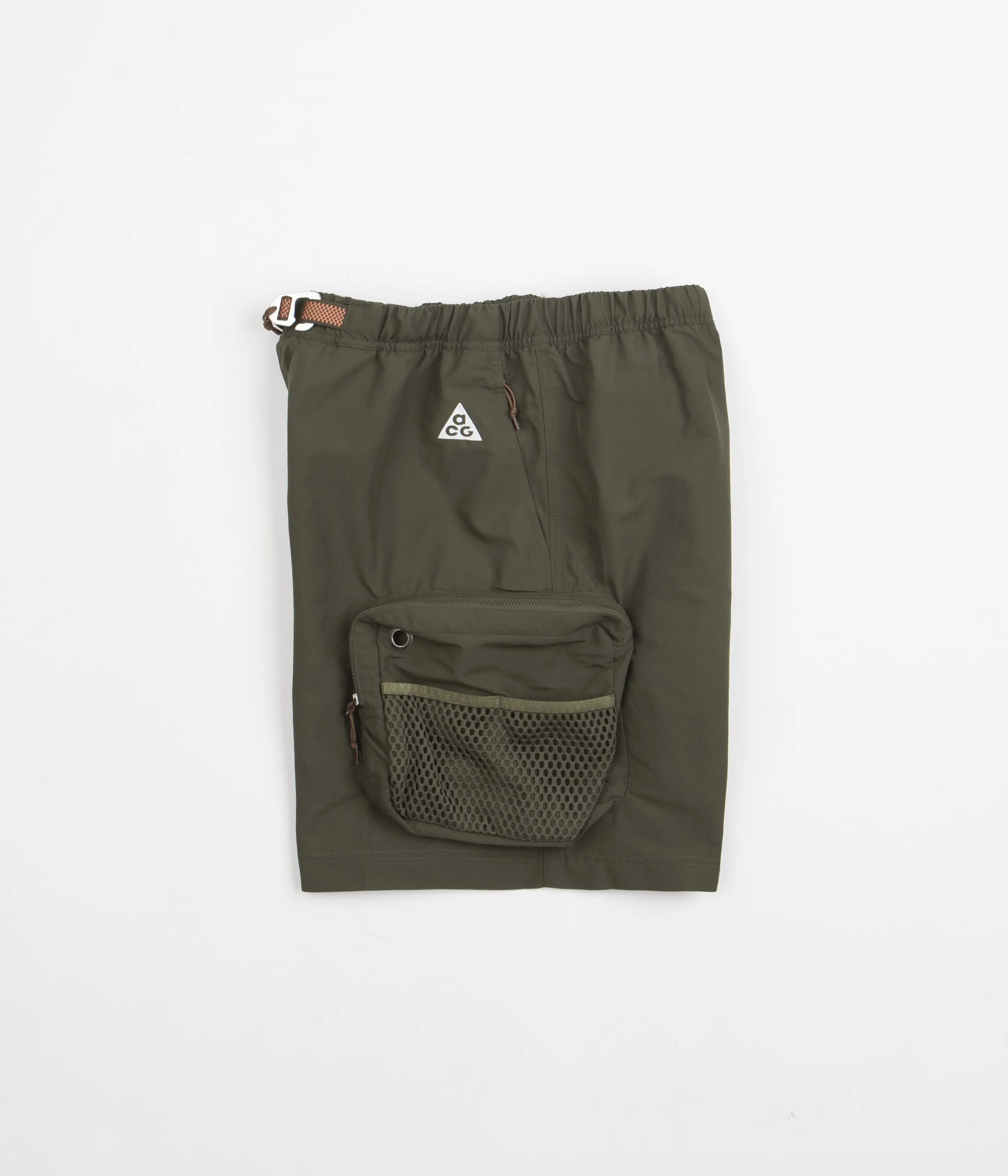 Nike ACG Snowgrass Cargo Shorts - Cargo Khaki / Black / Summit White