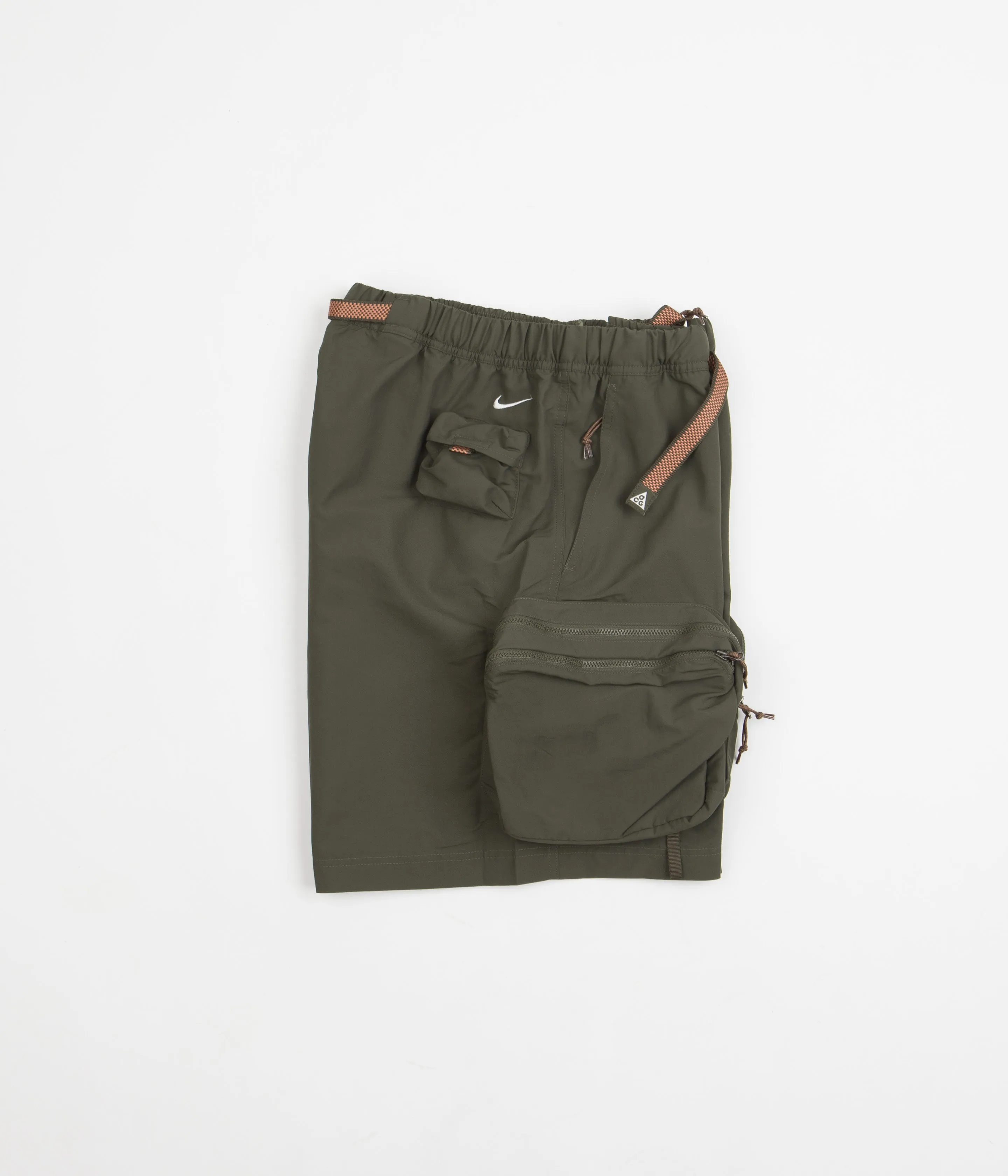 Nike ACG Snowgrass Cargo Shorts - Cargo Khaki / Black / Summit White