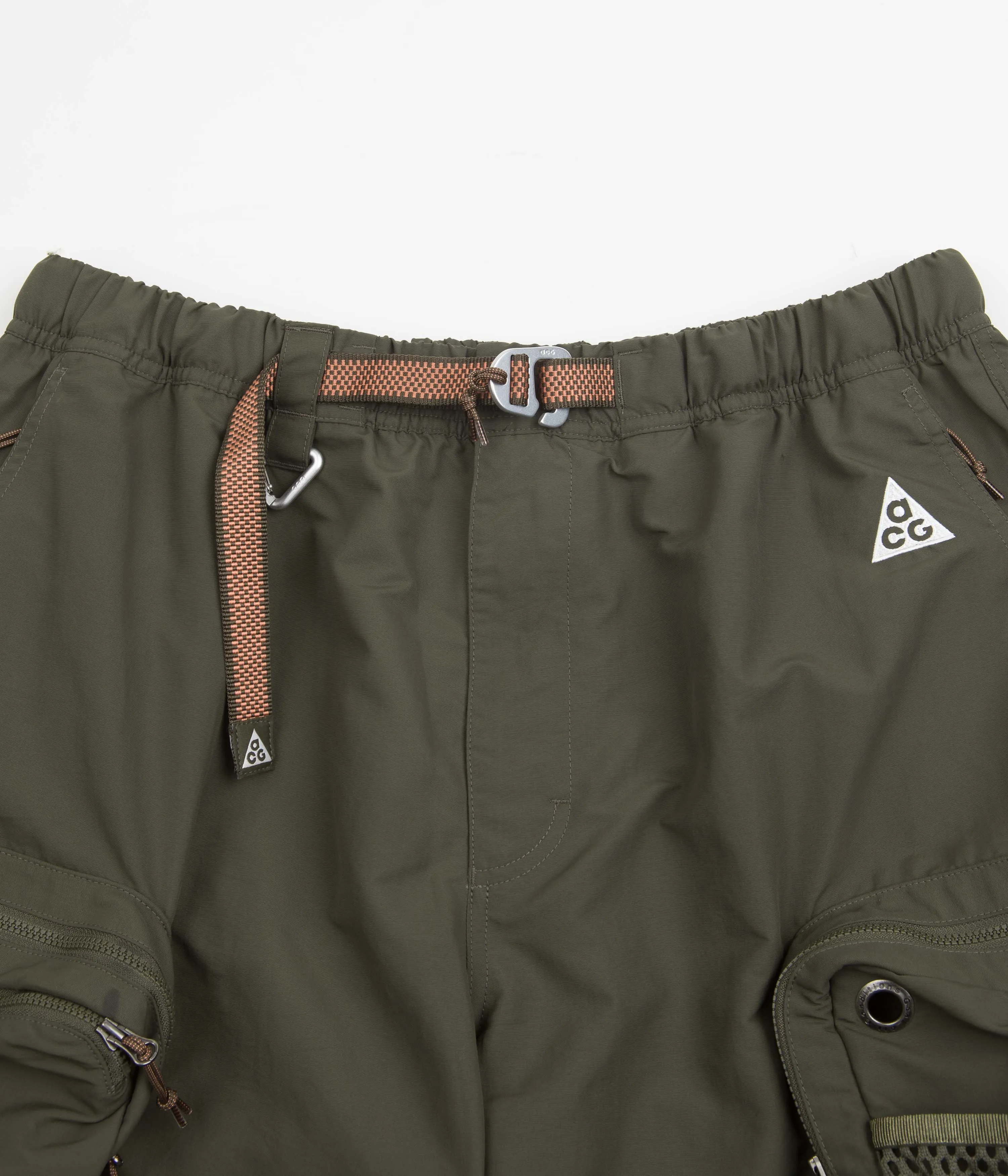 Nike ACG Snowgrass Cargo Shorts - Cargo Khaki / Black / Summit White