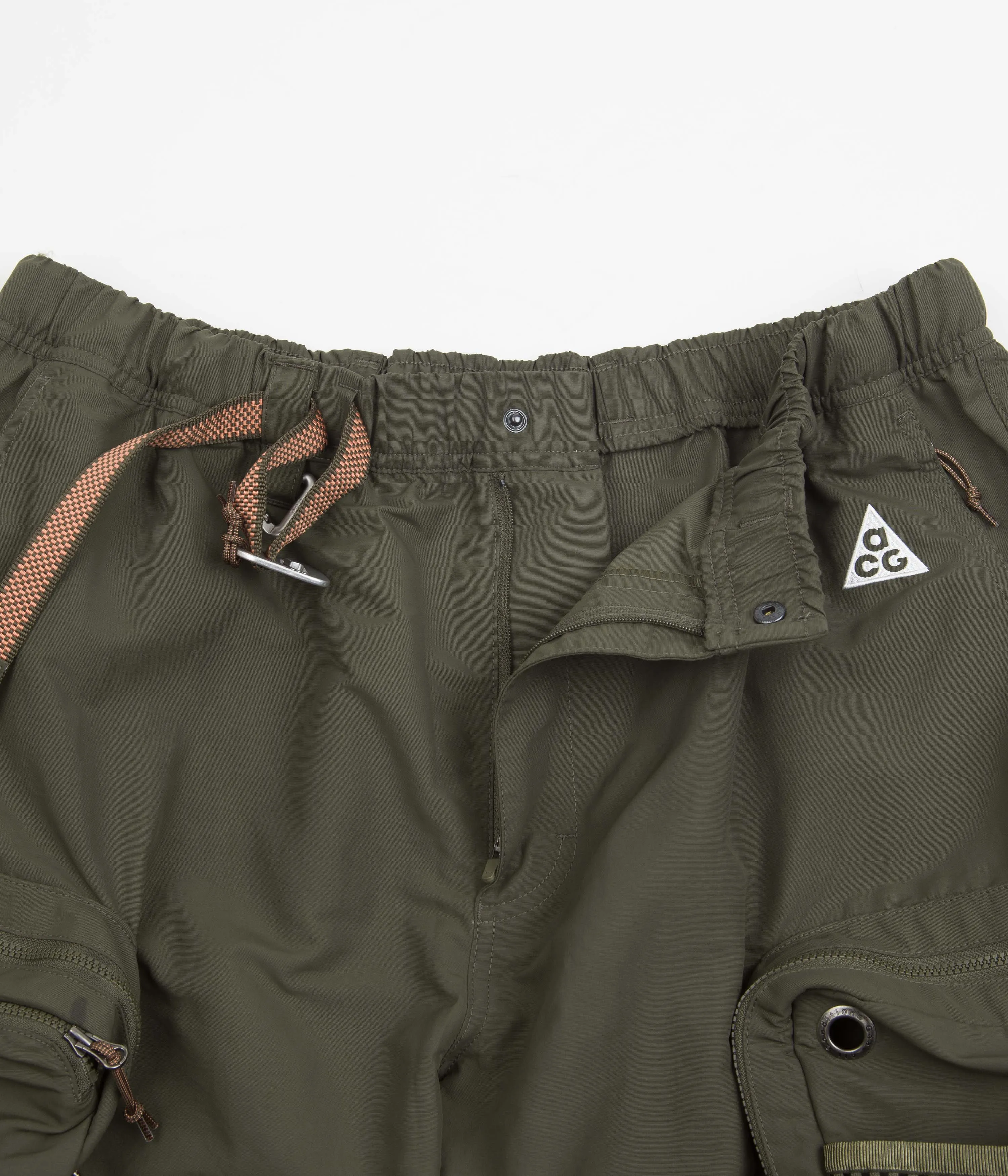 Nike ACG Snowgrass Cargo Shorts - Cargo Khaki / Black / Summit White