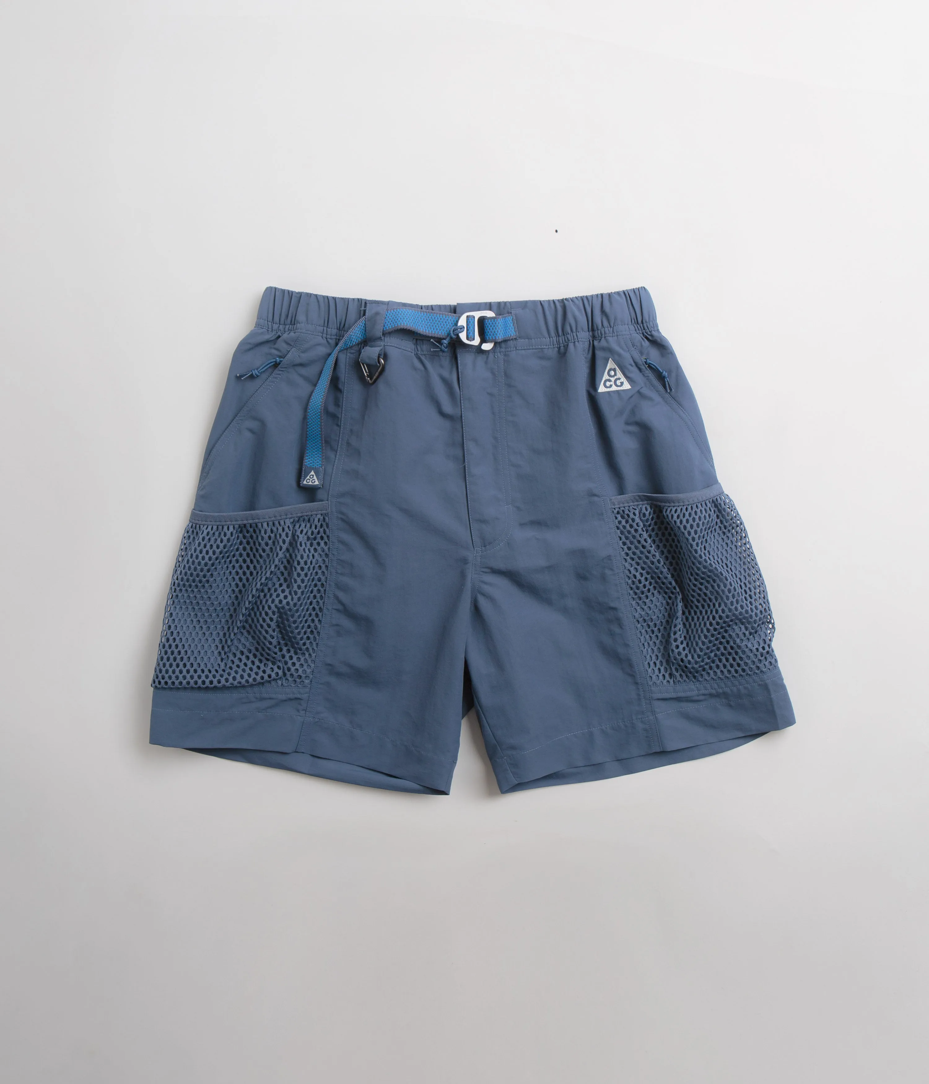 Nike ACG Snowgrass Cargo Shorts - Diffused Blue / Summit White