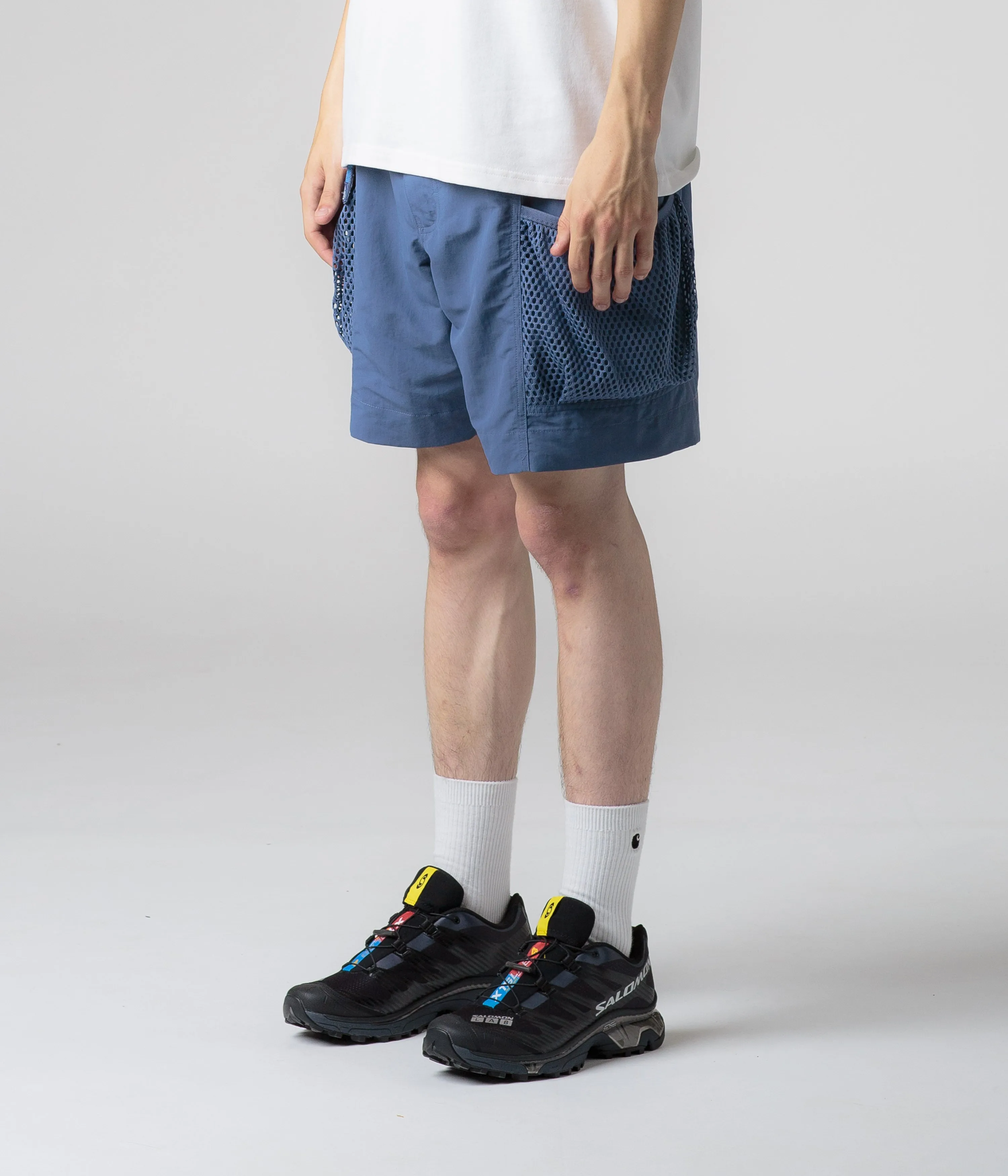 Nike ACG Snowgrass Cargo Shorts - Diffused Blue / Summit White