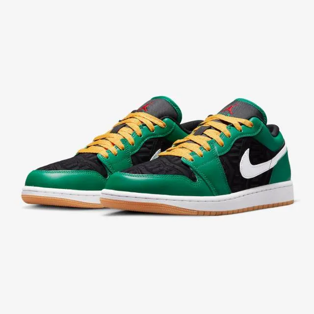 Nike Air Jordan 1 Low SE (Christmas/ Malachite Green/ Bl...