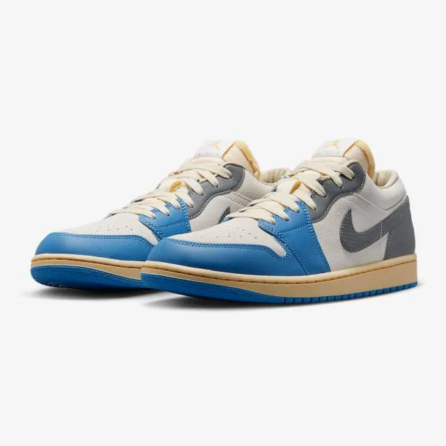 Nike Air Jordan 1 Low (UNC Grey/ White/ University Blue/ Gre