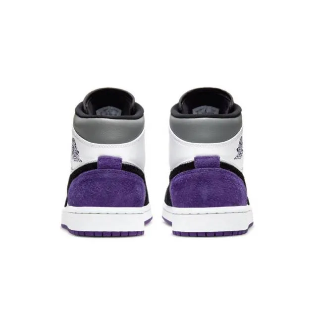 Nike Air Jordan 1 Mid SE (Varsity Purple/ White/ Black/ ...