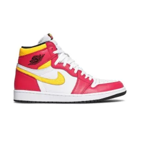 Nike Air Jordan 1 Retro High OG (Light Fusion Red/ White...