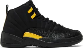 Nike - Air Jordan 12 Retro Sneakers - Black/Taxi