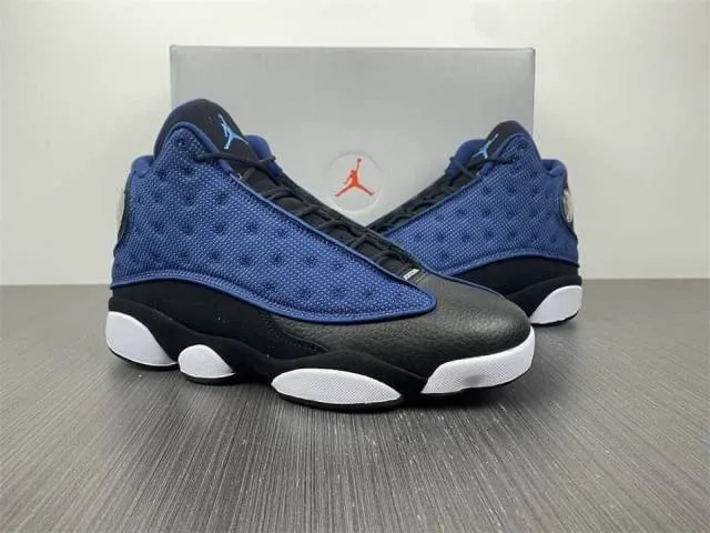 Nike Air Jordan 13 XIII Retro Brave Blue 4-14 Navy White...