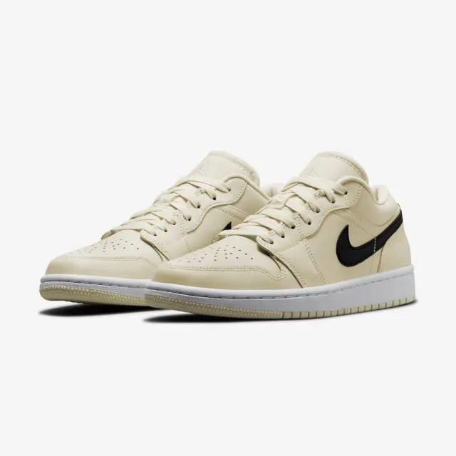 Nike Women's Air Jordan 1 Low (Coconut Milk/ Milk/Black/...