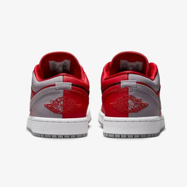 Nike Women's Air Jordan 1 Low SE (Split Gym Red Cement G...