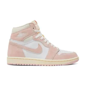 Nike Women's Air Jordan 1 Retro High OG (Washed Pink/ At...