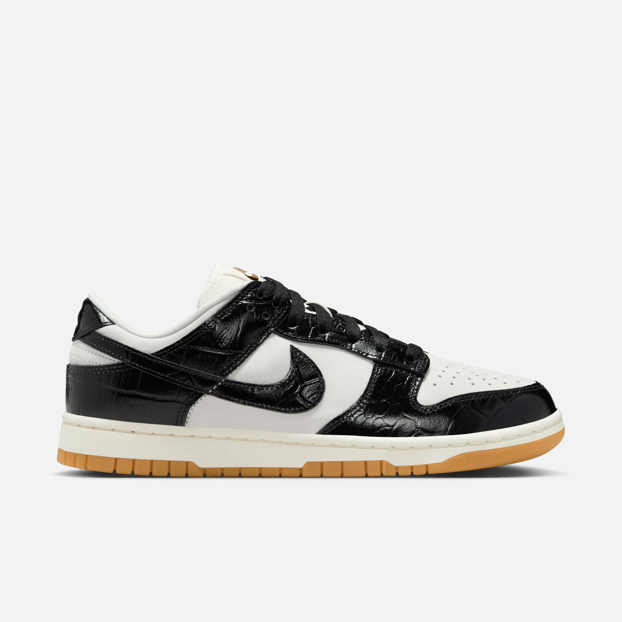 Nike Women's Dunk Low LX Black Croc