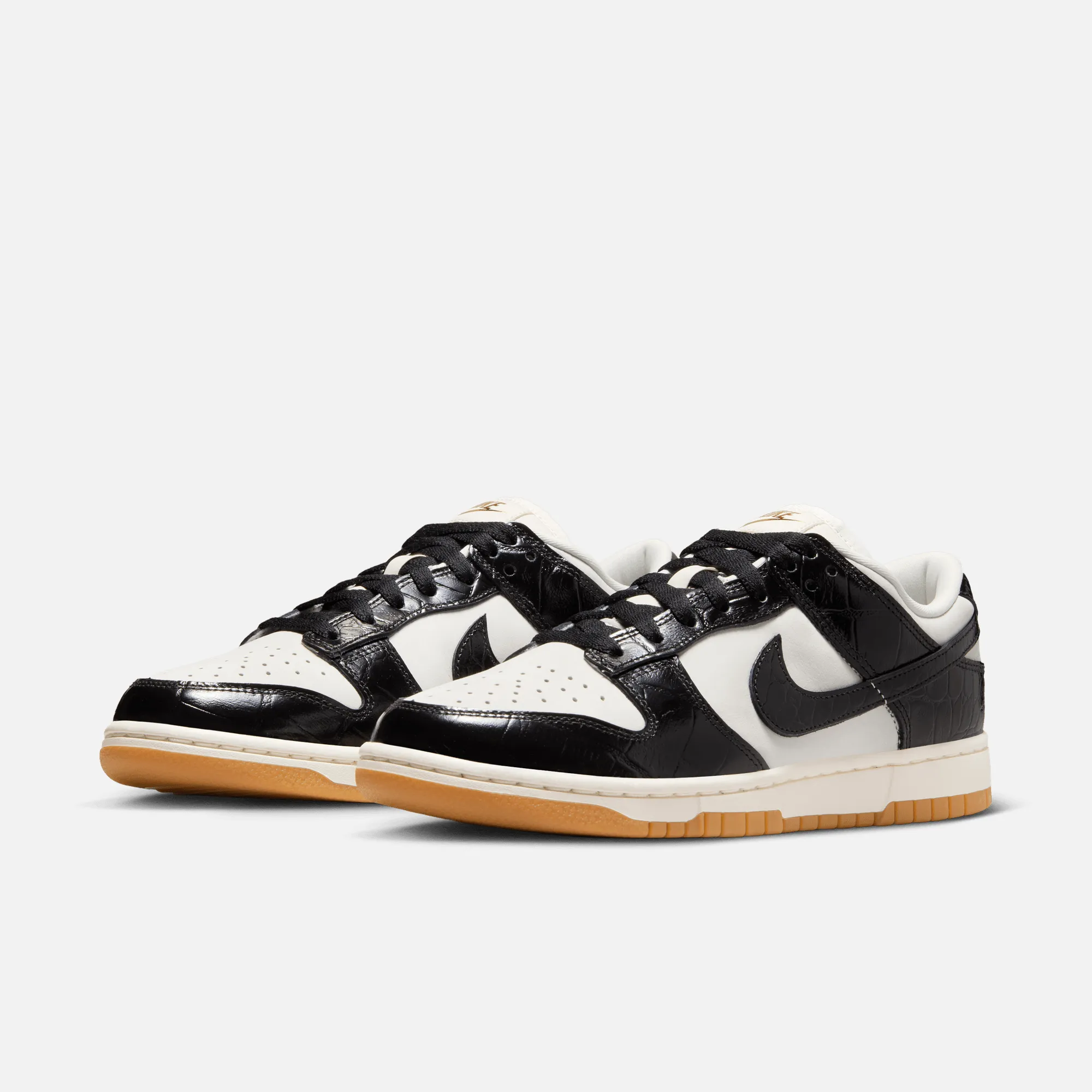 Nike Women's Dunk Low LX Black Croc