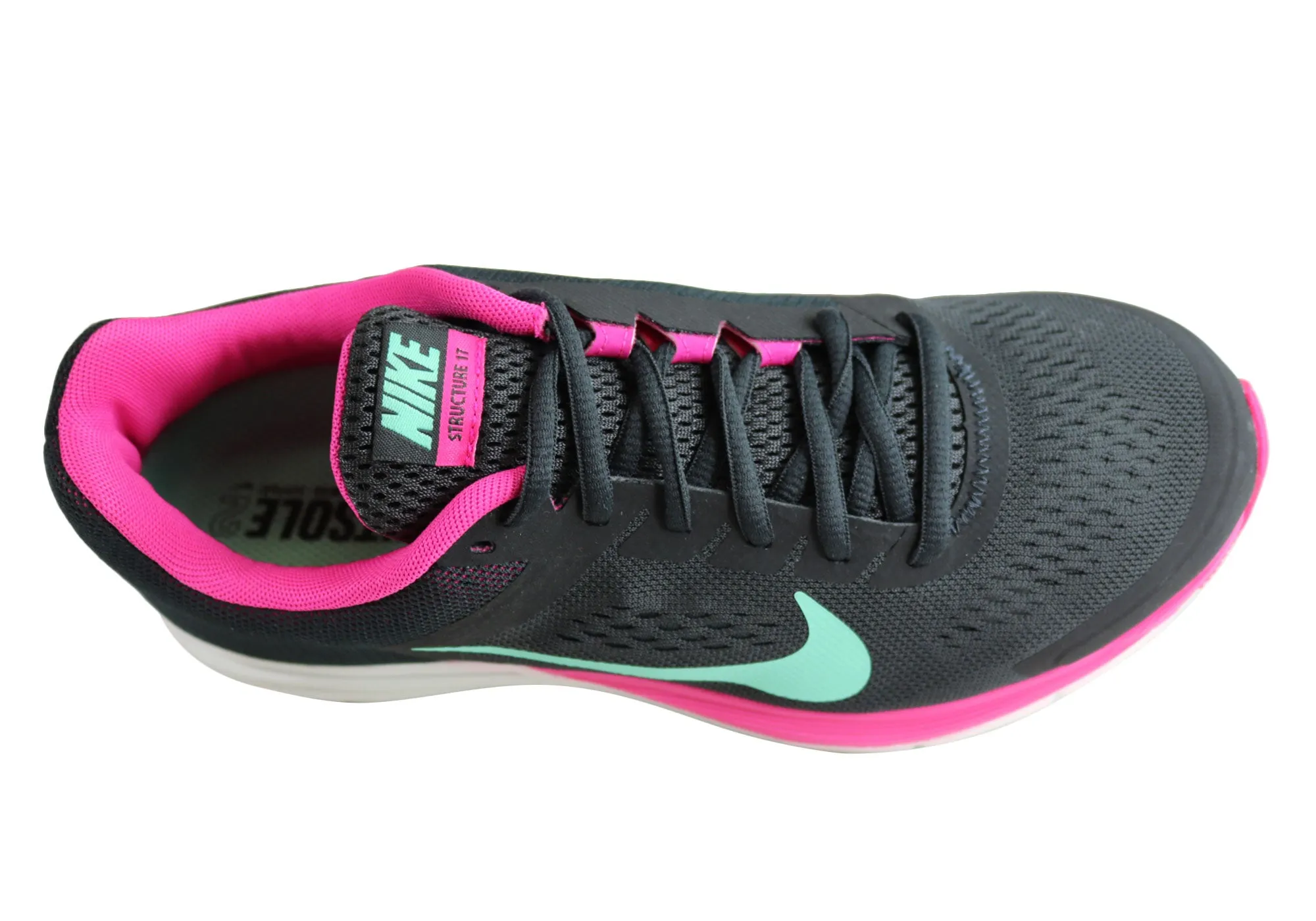 Nike Zoom Structure+ 17 Womens Comfortable Running Shoes