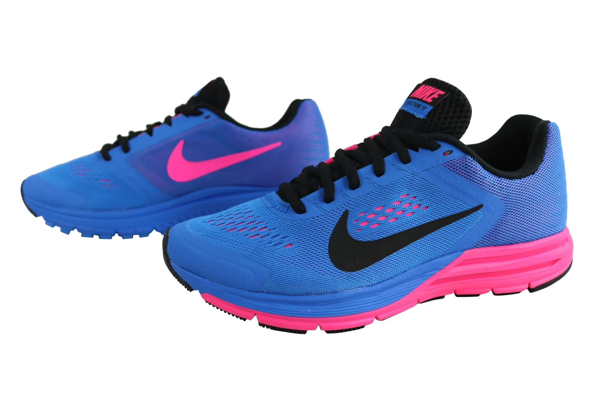 Nike Zoom Structure+ 17 Womens Comfortable Running Shoes