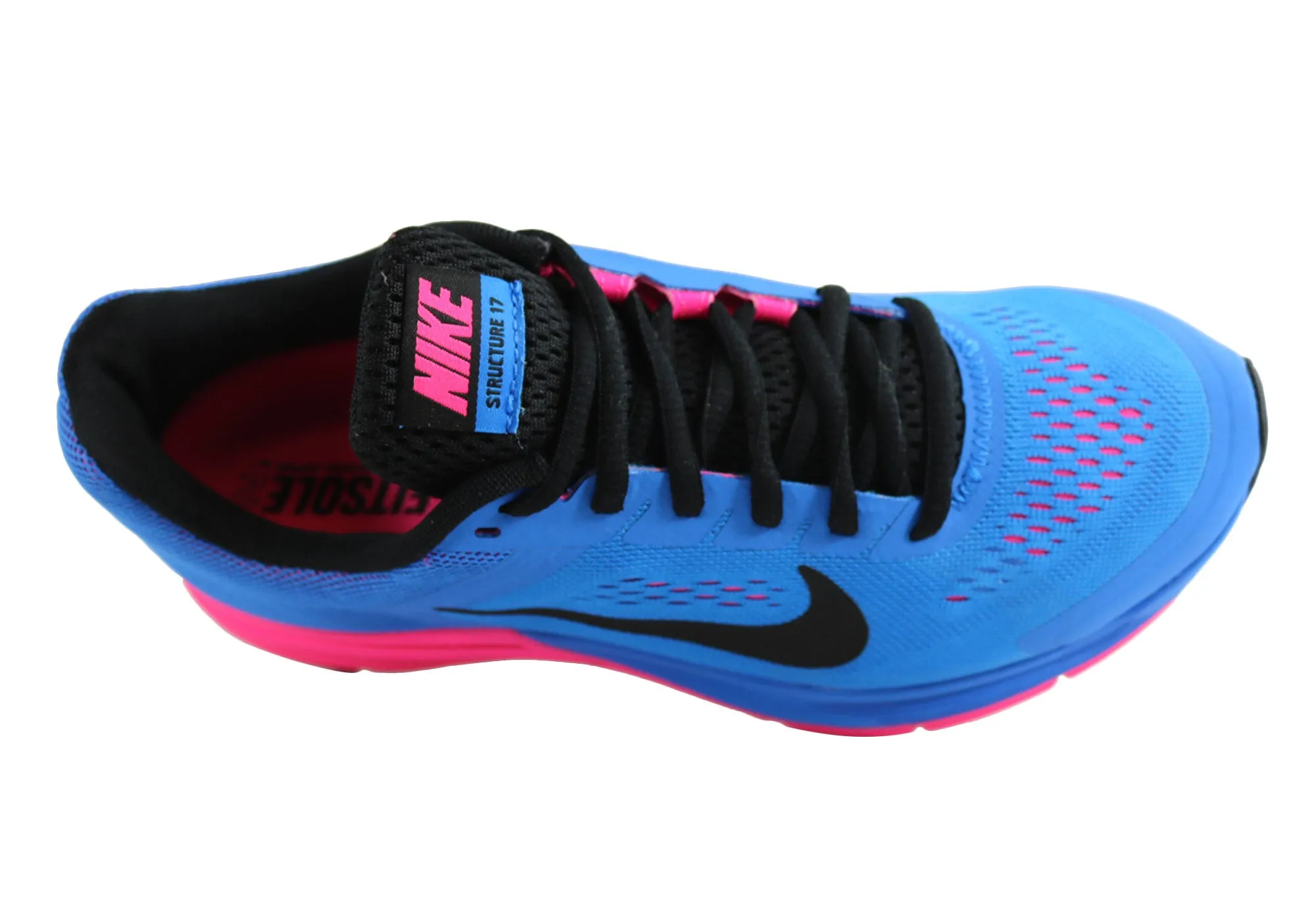 Nike Zoom Structure+ 17 Womens Comfortable Running Shoes