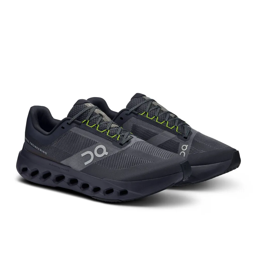 On Men's Cloudsurfer Next Running Shoes Black / Iron