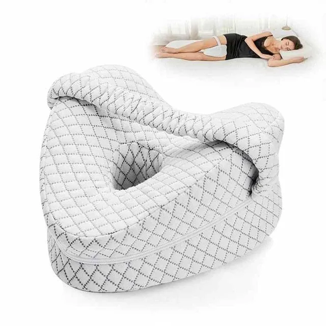 Orthopedic Heart-Shaped Leg Knee Support Sleeping Pillow