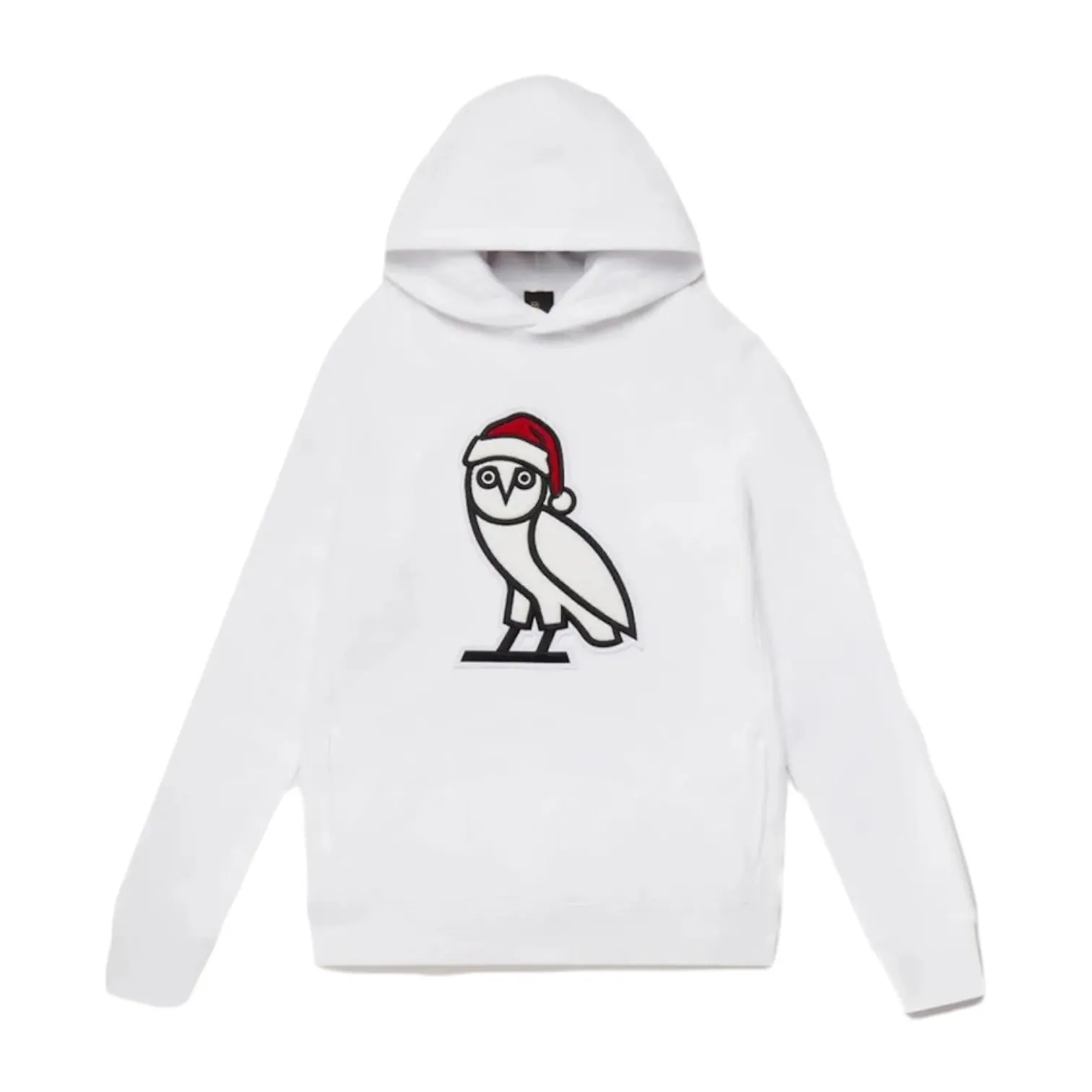 OVO Holiday Hoodie - White Classic White Sweatshirt