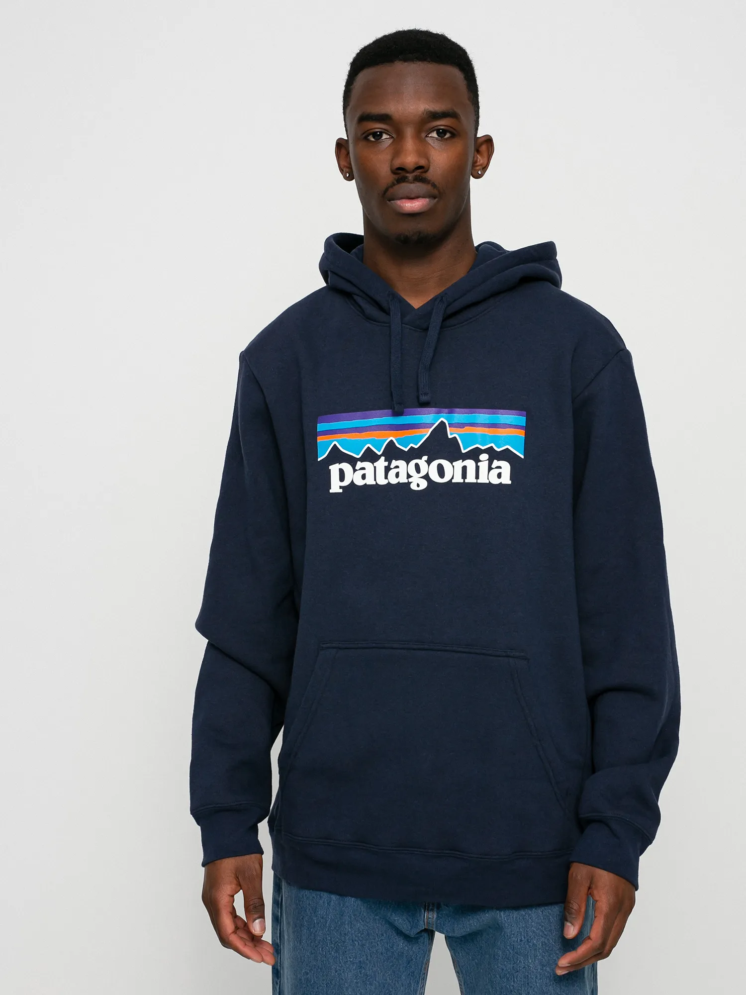 Patagonia Logo Uprisal HD Hoodie (new navy)