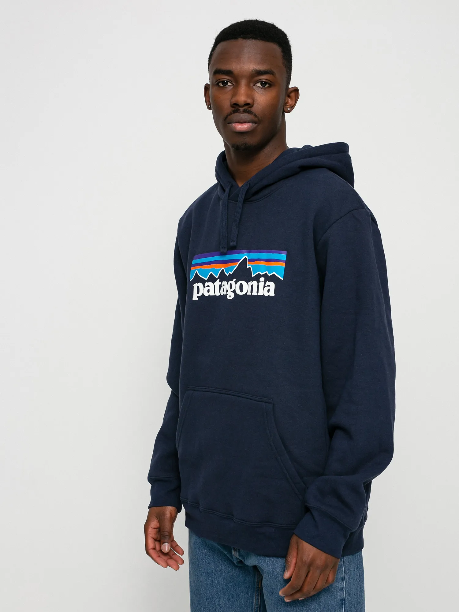 Patagonia Logo Uprisal HD Hoodie (new navy)