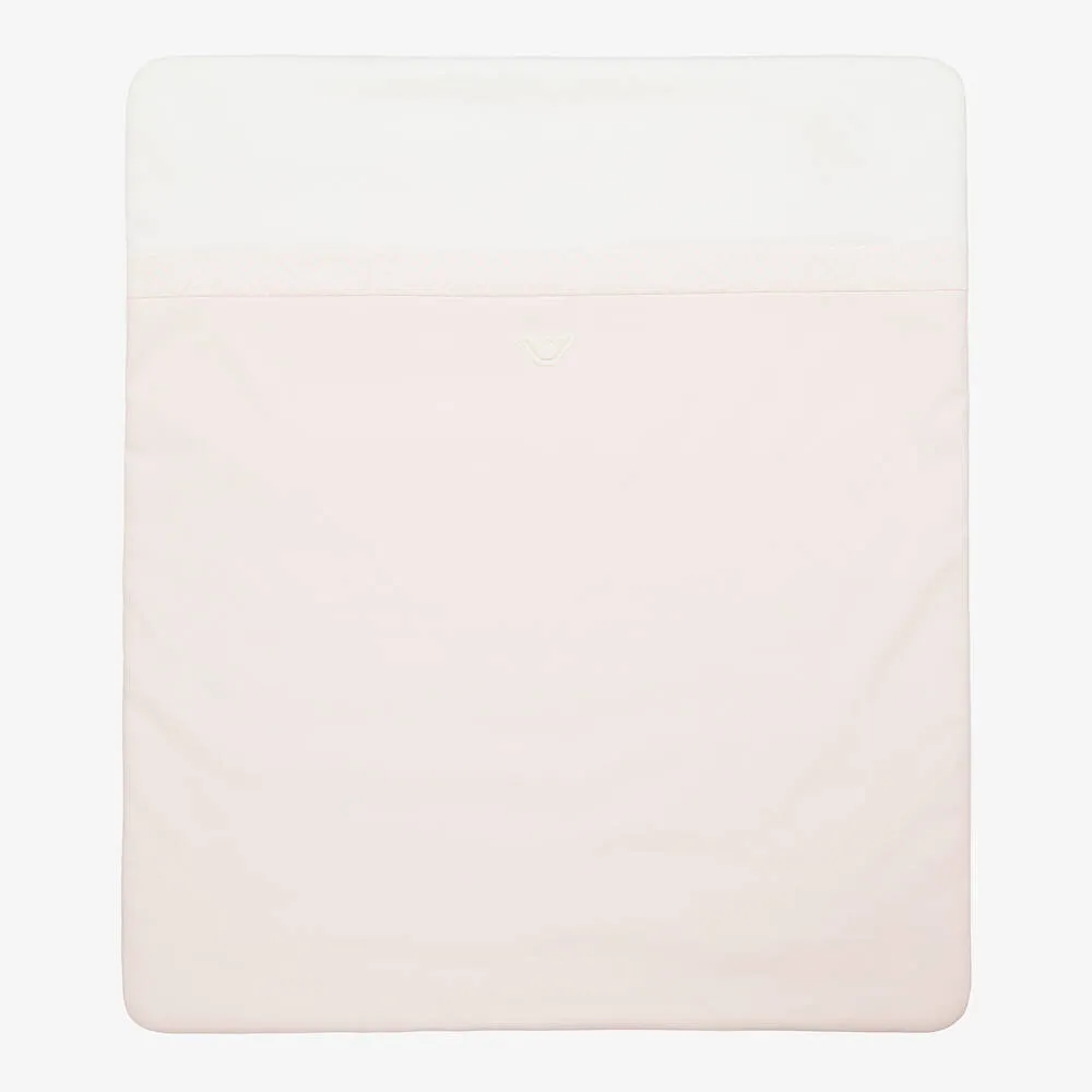 Pink & Ivory Cotton Blanket (73cm)