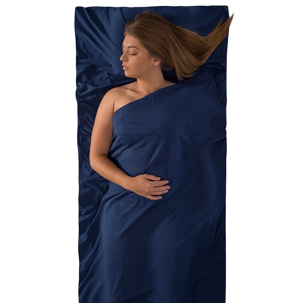 Premium Stretch Knit Expander Travel Liner - With Pillow Insert