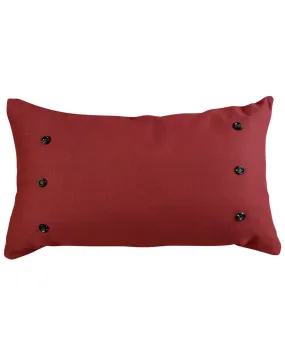 Product Name:  HiEnd Accents Prescott Red Large Pillow