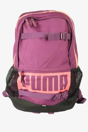 Puma Vintage Backpack Bag School Travel Sport Retro 90s Purple - Pepper Tree London