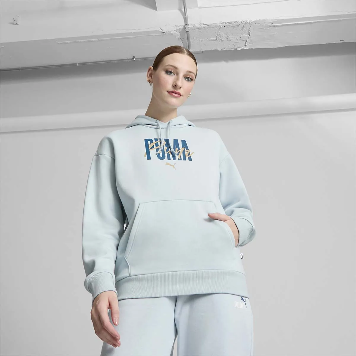 Puma Women's Live In Overlap Hoodie