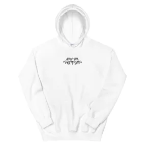 QUESTION EVERYTHING GRAPHIC HOODIE