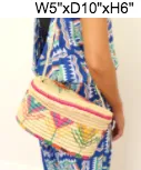 Resort Style Basket Shoulder Bag