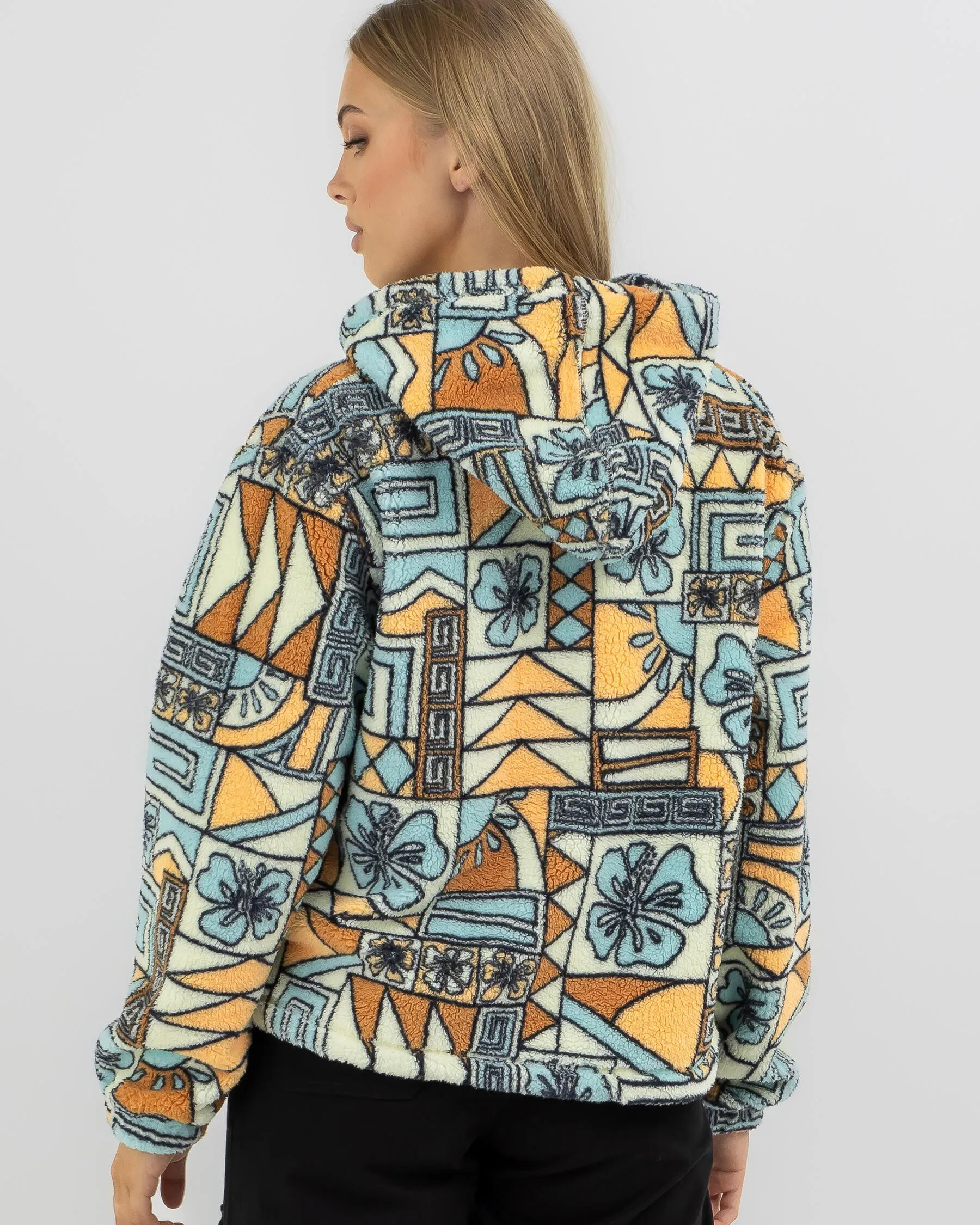 Rip Curl Block Party Zip Through Hoodie