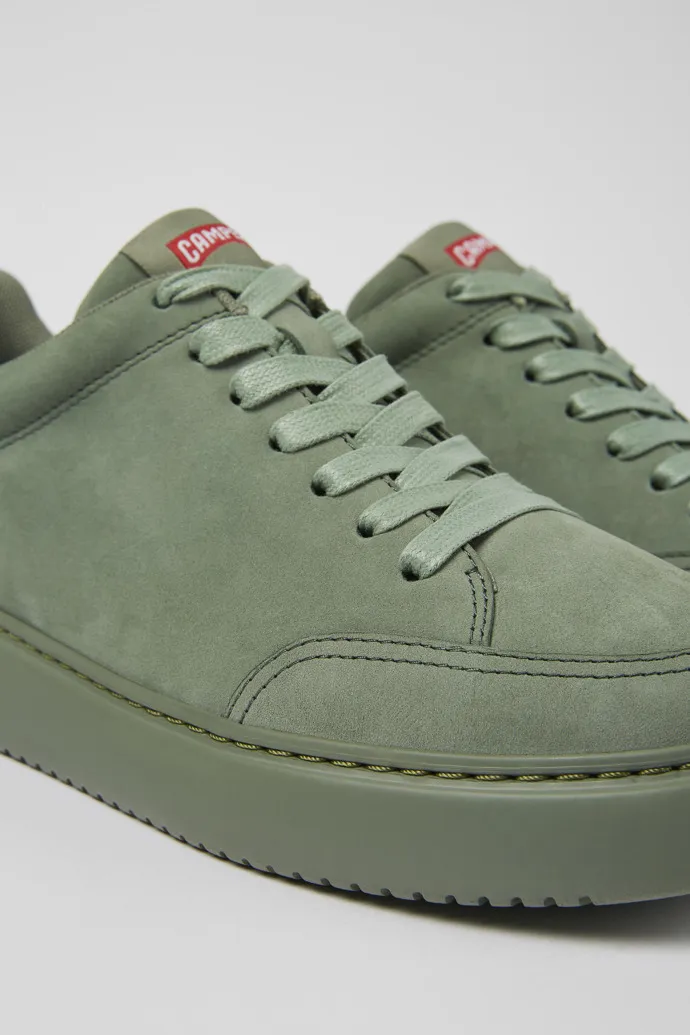 Runner K21 Green nubuck sneakers for men