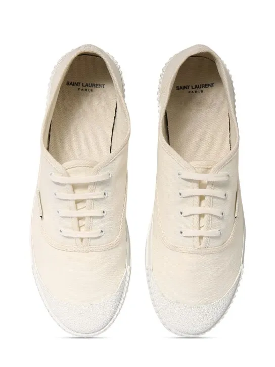 Saint Laurent   Wes canvas sneakers 