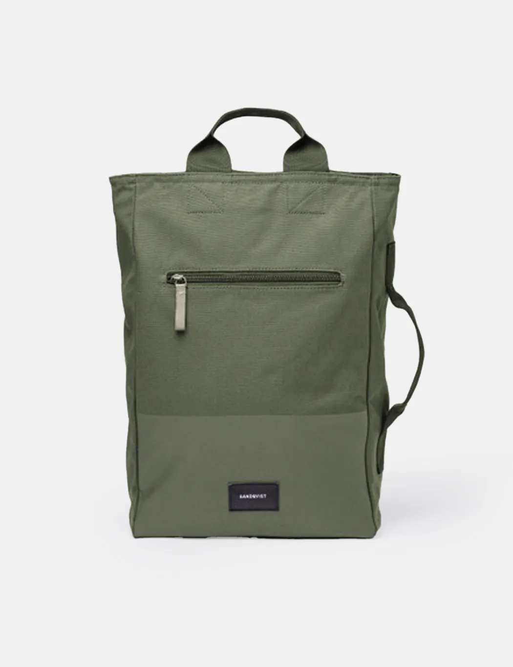 Sandqvist Tony Tote Backpack (Vegan) - Clover Green