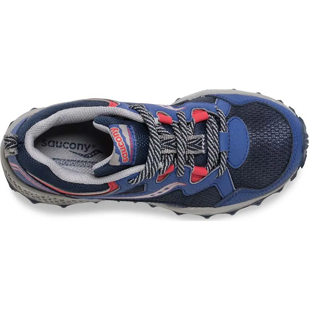 Saucony Peregrine Shield 2 bleu chaussures de course a pied pour enfant