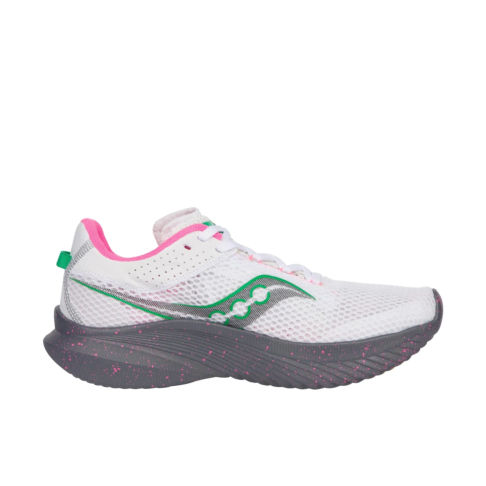 Saucony Womens Kinvara 14 White Gravel