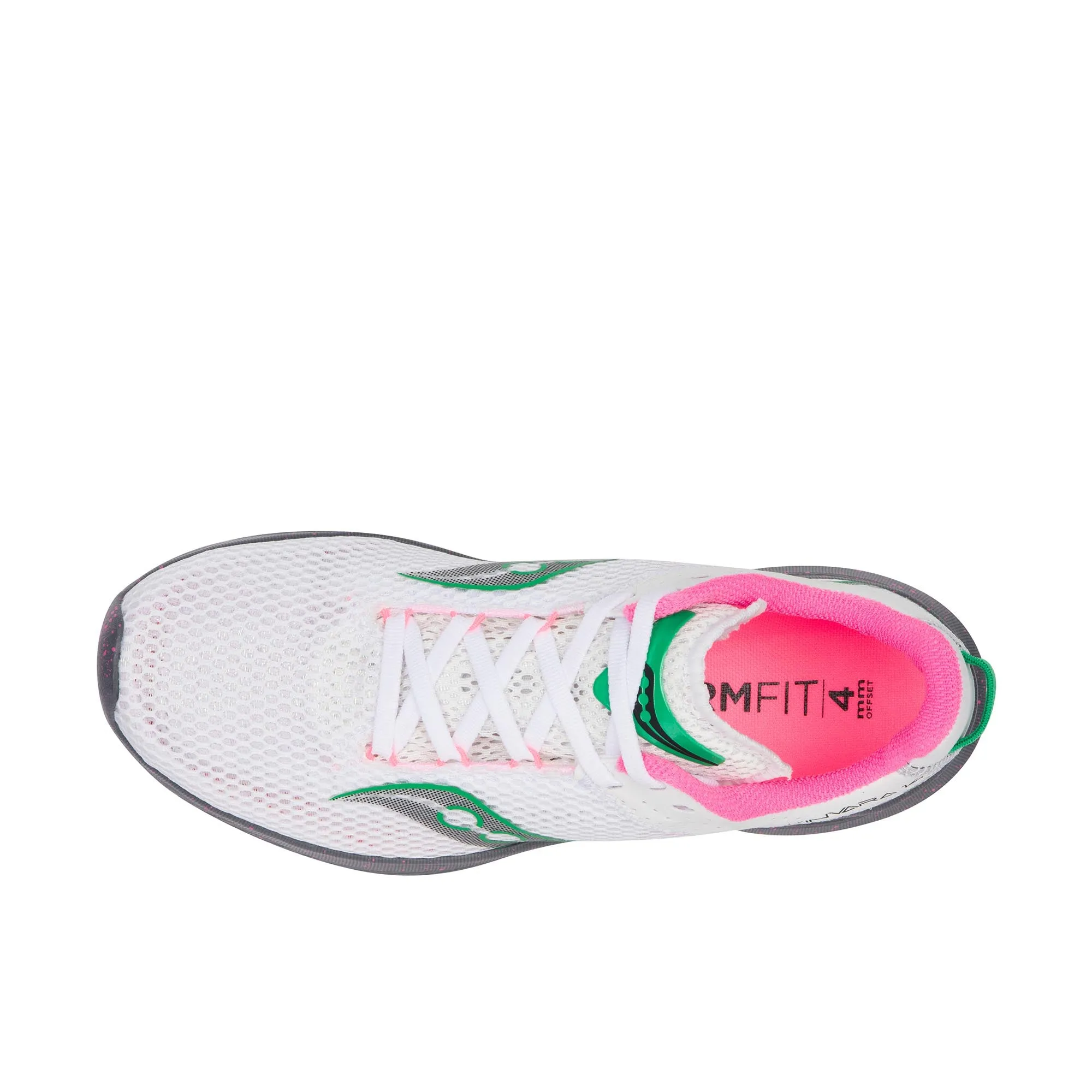 Saucony Womens Kinvara 14 White Gravel