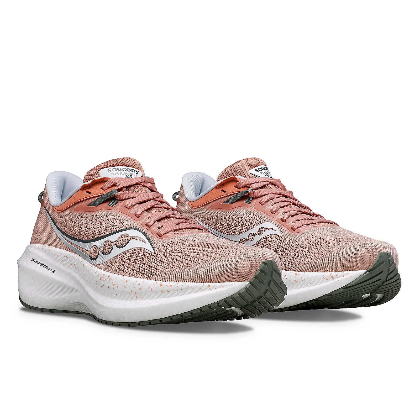 Saucony Women's Triumph 21 Running Shoes Lotus / Bough