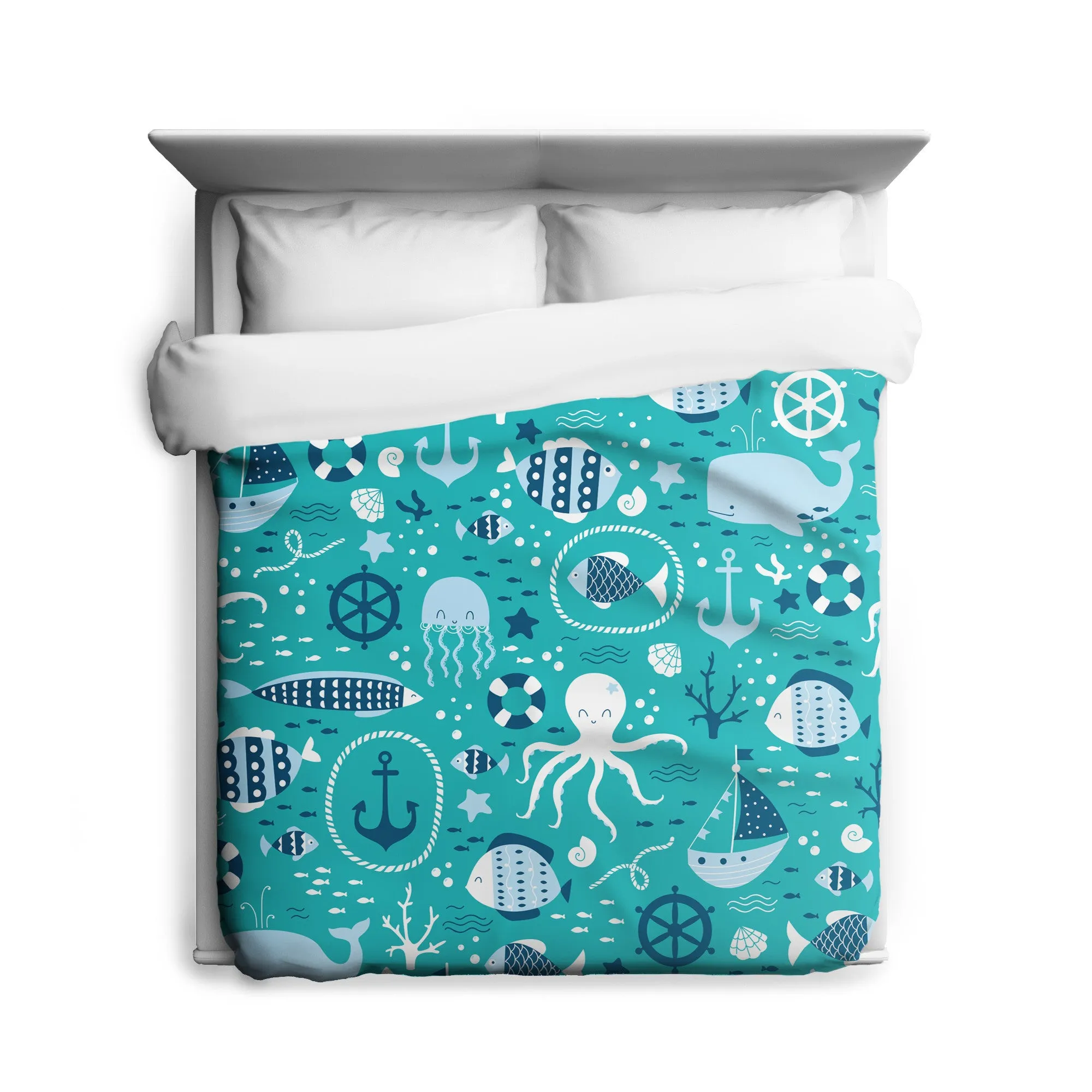 Seas The Day Duvet Cover